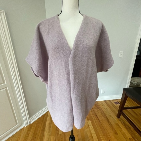 Do Everything in Love Lavender open front sweater with tie knot in back NWT - Picture 11 of 12